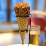 ＃ヒロキヤ恵比寿 - アイスクリーム？！味噌ダレユッケ