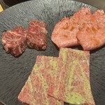 ＃ヒロキヤ恵比寿 - ハラミ、うちもも、カルビ