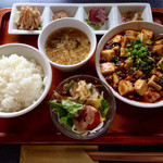 中国料理 桃仙閣 - 麻婆豆腐ランチ