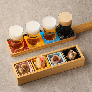 ビールと料理の相性抜群なペアリングセット