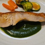 キッチン ブルー グローブ - 正面から、ソースはブリティッシュレイシンググリーン色