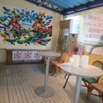 川久 - イートインスペースも少しだけあります♪