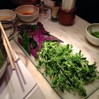 イベリコ・バル 門仲 - シャブシャブ用野菜