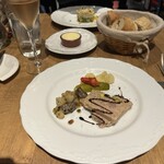 ル・パリジャン - 鴨リエットと砂肝のコンフィ