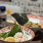 九州酒場きんぼし - 白子ポン酢 880円。