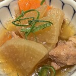 九州酒場きんぼし - お通し 385円。