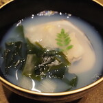 割烹さいお - おおぶりの蛤