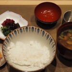 割烹さいお - 〆の食事