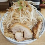 麺屋　神やぐら - ラーメン（野菜マシ）