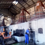 テイスティング・バー - 2014 春／蒸留棟、ポットスチル1号機