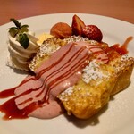 デニーズ - 【ダイヤモンド限定特別デザートプレゼント】あまおうのフレンチトースト