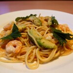 デニーズ - 【NEW】海老とアボカド　たらこソース