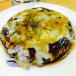 笑多 - ネギ焼のチーズのせ！ 