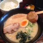 本郷亭 - 白湯ラーメン