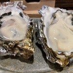 ワイン蔵バンカン - 広島市地御前　川崎健さんの『健牡蠣』の生牡蠣