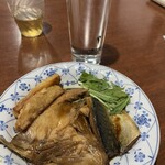 ごはんや番町食堂 - あら&お湯割り