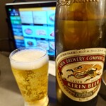 ホルモンハジメ - 瓶ビール(大瓶)500円