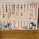 麺屋 翔 みなと - サイドメニュー