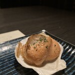 福よせ - ベビーホタテに明太ソース