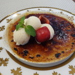 ビストロ ダイア - 生姜のクレム・ブリュレ