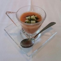 リストランテ　ウミリア - 冷製トマトスープです