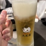 成吉思汗 大黒屋 - ビール