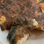 キッチン知以富 - ポークピカタのアップ