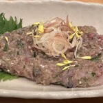 あじふらい てしお - あじのなめろう