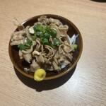 天ぷらとワイン 小島 広島店 - 酢もつ