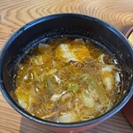 自家製麺 田舎うどん 八 - 塩肉ネギ