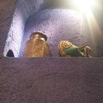 ダバ インディア - (2014/7/8)カウンター席から見上げると、素敵なオブジェ。