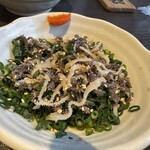 博多もつ鍋 やま中 - せんまいも初めて食べました　食感、味付け、調理も最高