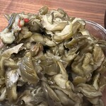 パルクアベニューカワトク - 胡瓜と青唐辛子の塩味漬物