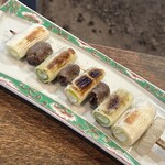 柳家 - ネギ　尾長鴨　首