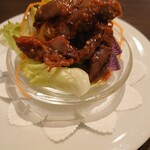 麹町ビストロ 階段の途中 - アミューズ(ホタルイカ)