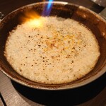 麹町ビストロ 階段の途中 - アクアパッツァの出汁でリゾット