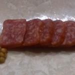 日名田 - 201407 店主スイス土産のサラミ