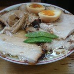 みずさわ屋 - 柔らかバラ肉そば＋煮たまご