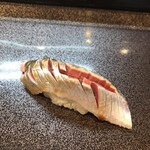 鮨よし - 大トリはイワシ｡大将の自信が伺える