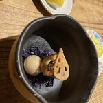 くちばしモダン - 地鶏の煮物