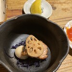 くちばしモダン - 地鶏の煮物