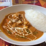 ロイヤルインドレストラン - カレーライスランチ580円税込み