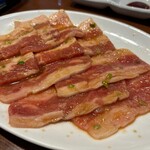 焼肉冷麺やまなか家 - げんきかるび＆ぶたかるび★焼肉冷麺セット（元気カルビ&三元豚カルビ・別辛・1408円税込）★