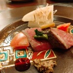 エクシブ山中湖 - ワイン牛肉