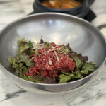 영천영화 - 韓牛ユッケビビンバ