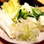 Shabu juu - お野菜☆