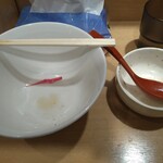 中華そば たかばん - 完食完飲腹パンフィニッシュ