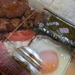 社 - テイクアウトした からコロ定食　ご飯＆みそ汁付き