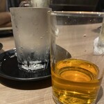 いせや 公園店 - 焼酎に梅シロップ
