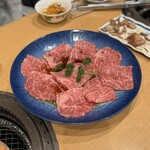 炭焼 金竜山 - 特上ロース（リブ芯）3人前